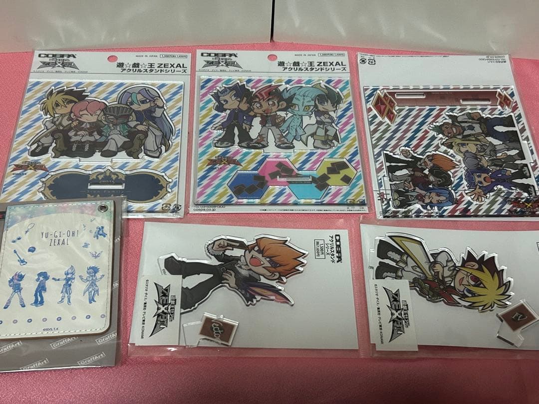 遊戯王ZEXAL アクリルスタンド　パスケース