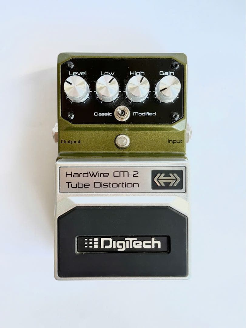 ギター digitech hardwire cm 2 tube distortion