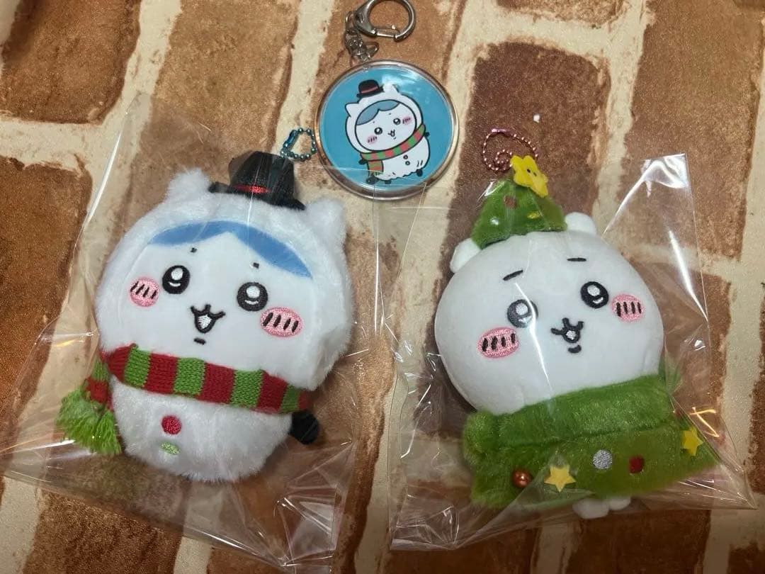 ちいかわ ハッピーホリデーなマスコット ハチワレ クリスマス 限定