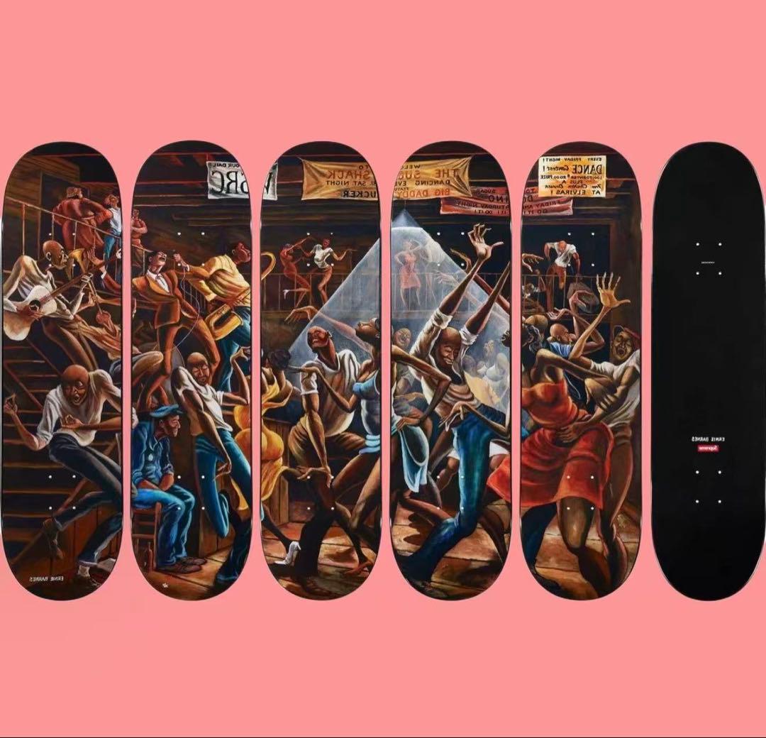 Supreme Ernie Barnes Skateboard 5枚セット