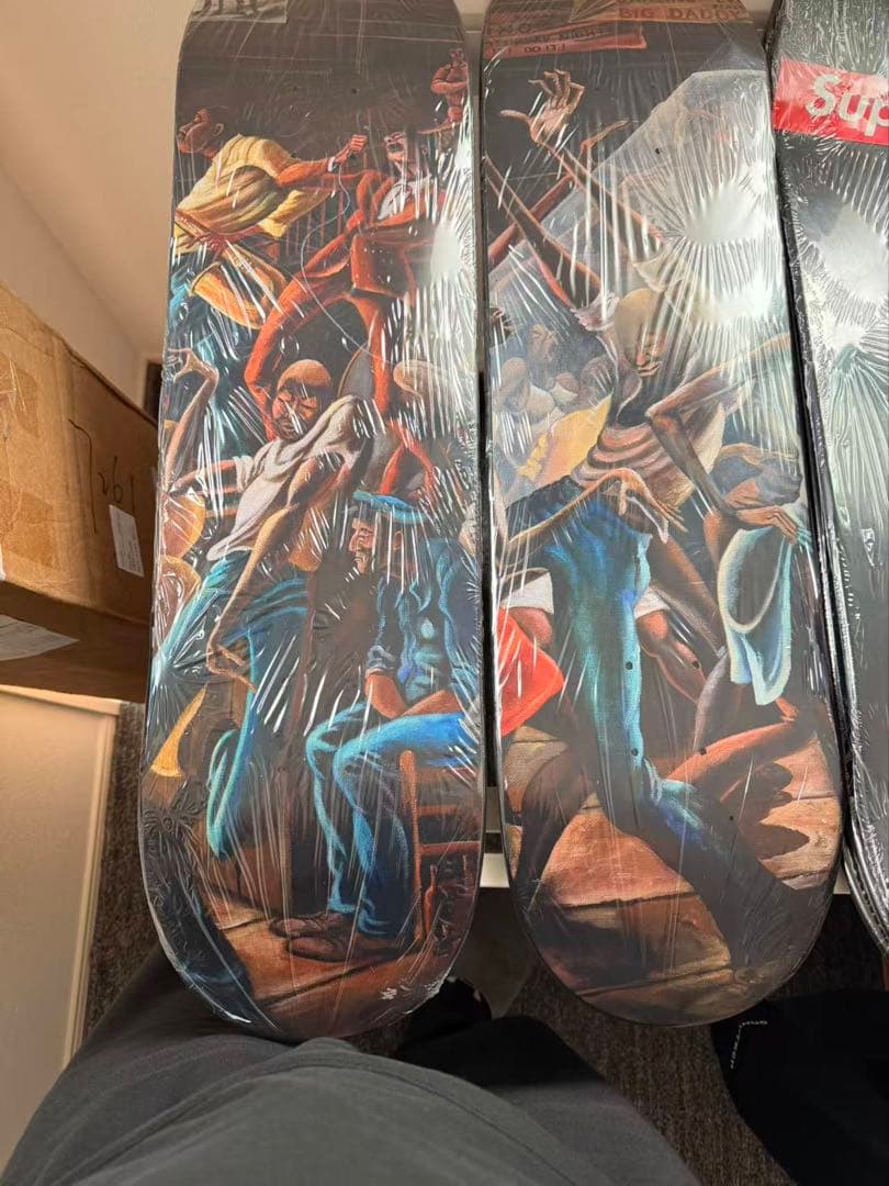 Supreme Ernie Barnes Skateboard 5枚セット