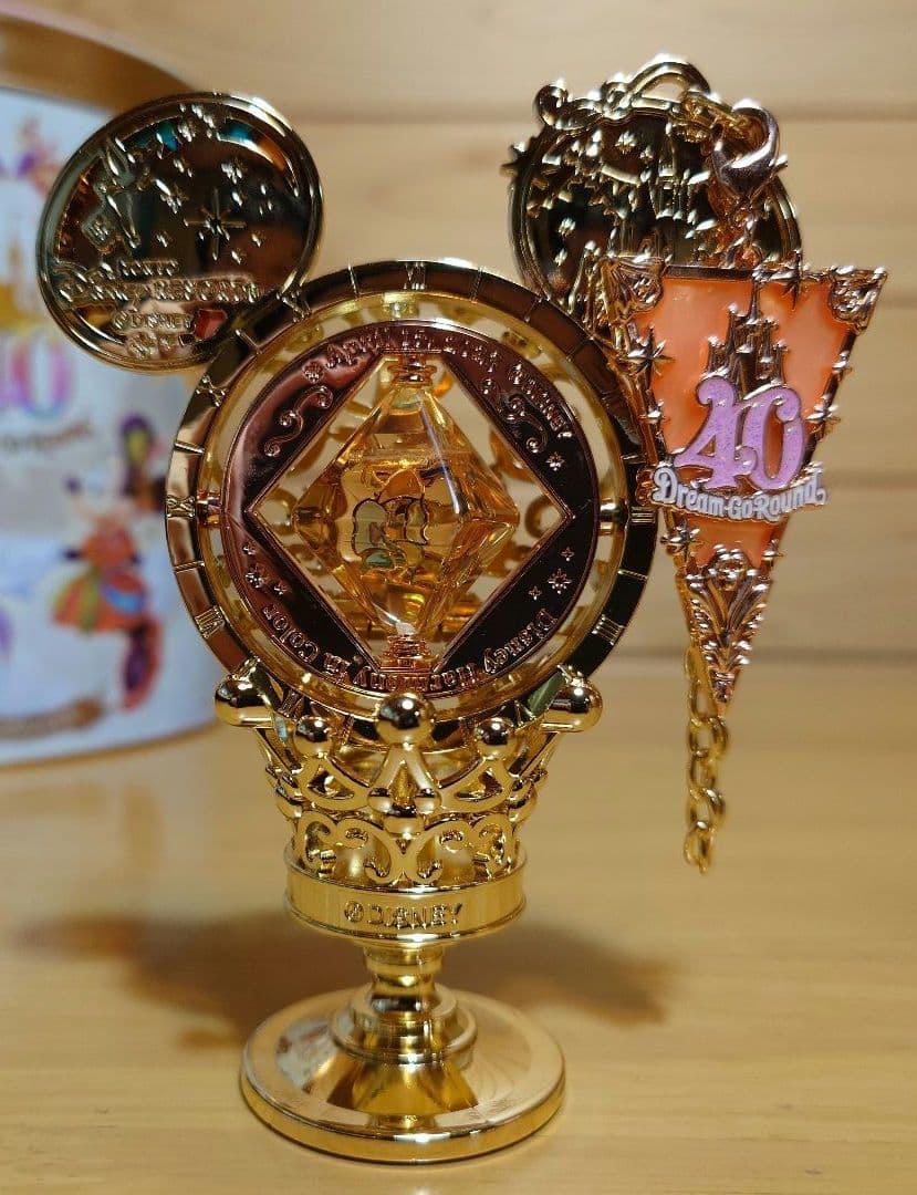 ディズニーモーメンツゴーラウンド「ハーモニーインカラー」組立済み完成品記念セット