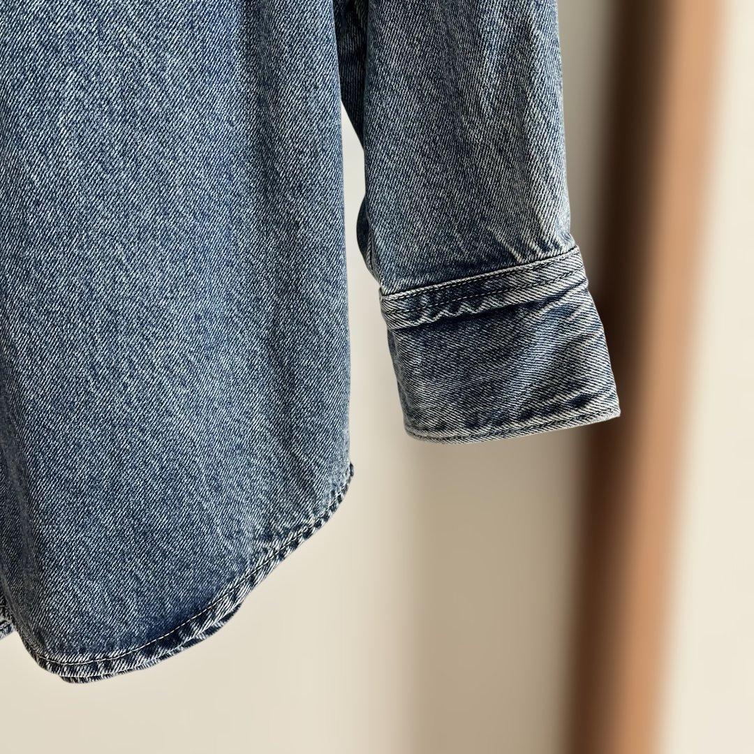 journal standard別注 オーバーサイズデニムシャツ