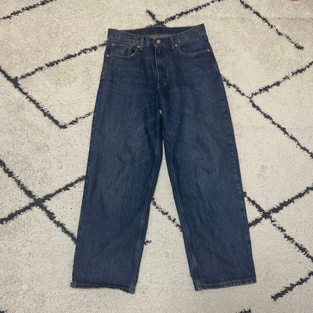 Levi'sリーバイス578 W33 L32 ダークブルー