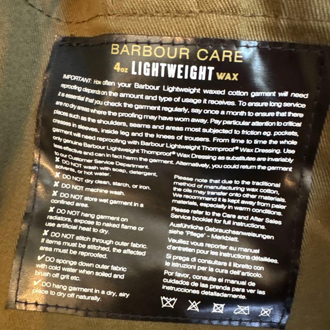 KAPTAIN SUNSHINE × BARBOUR トラベラーコート　38