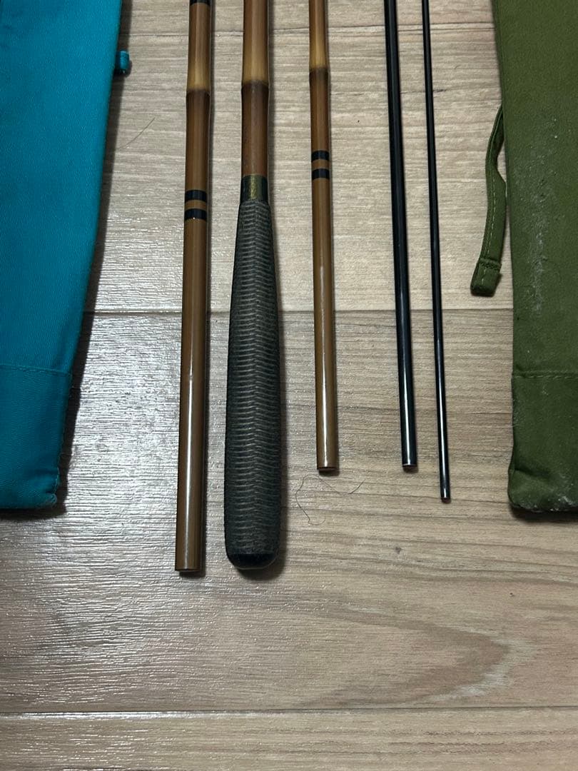 ヘラブナ竿セット　月光15尺　V13.5尺　月影9尺　更沙7尺