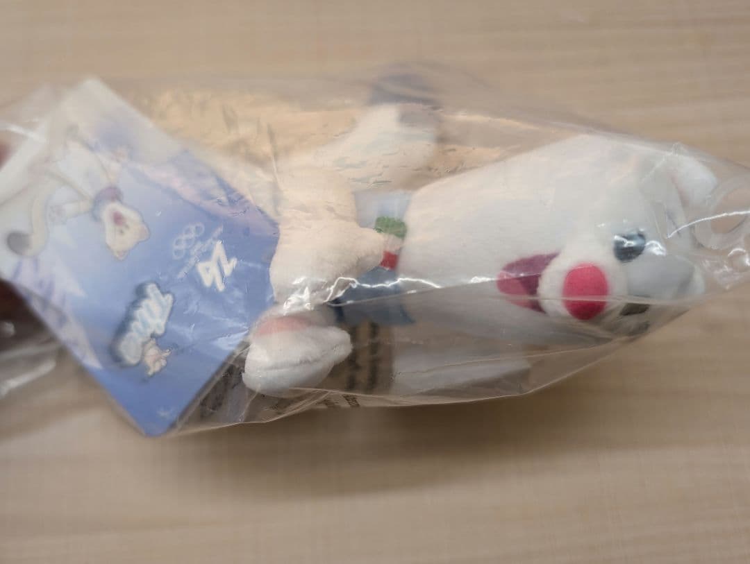 ミラノオリンピック　公式マスコット Tina ティナ　ぬいぐるみ　18cm