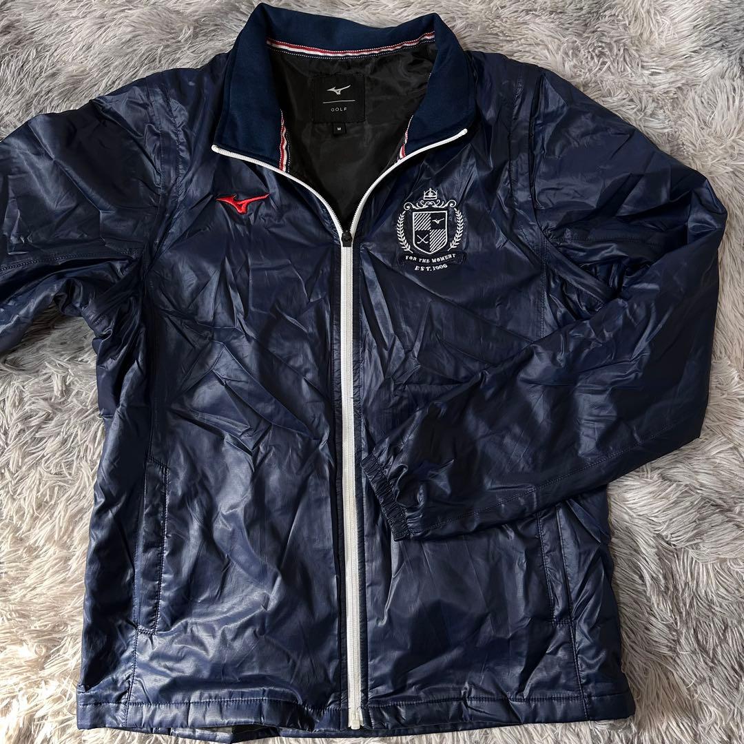 【MIZUNO】❣️美品❣️ゴルフウェア 2WAYムーブウォーマー Mサイズ