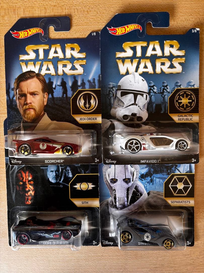 ホットウィール スターウォーズ　キャラクター