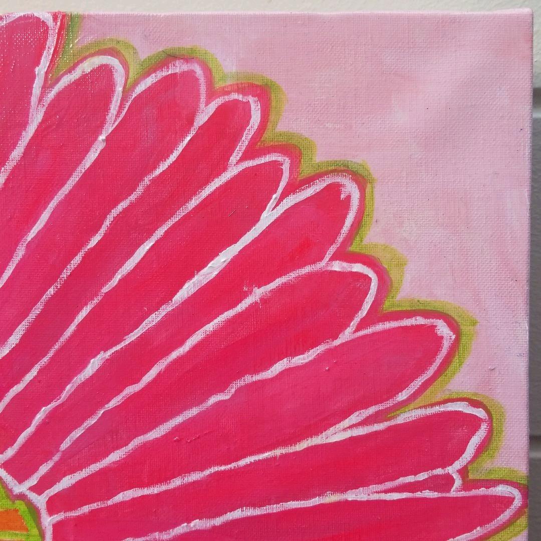 油絵　よっこ　スプリングフラワー　ボタニカルアート