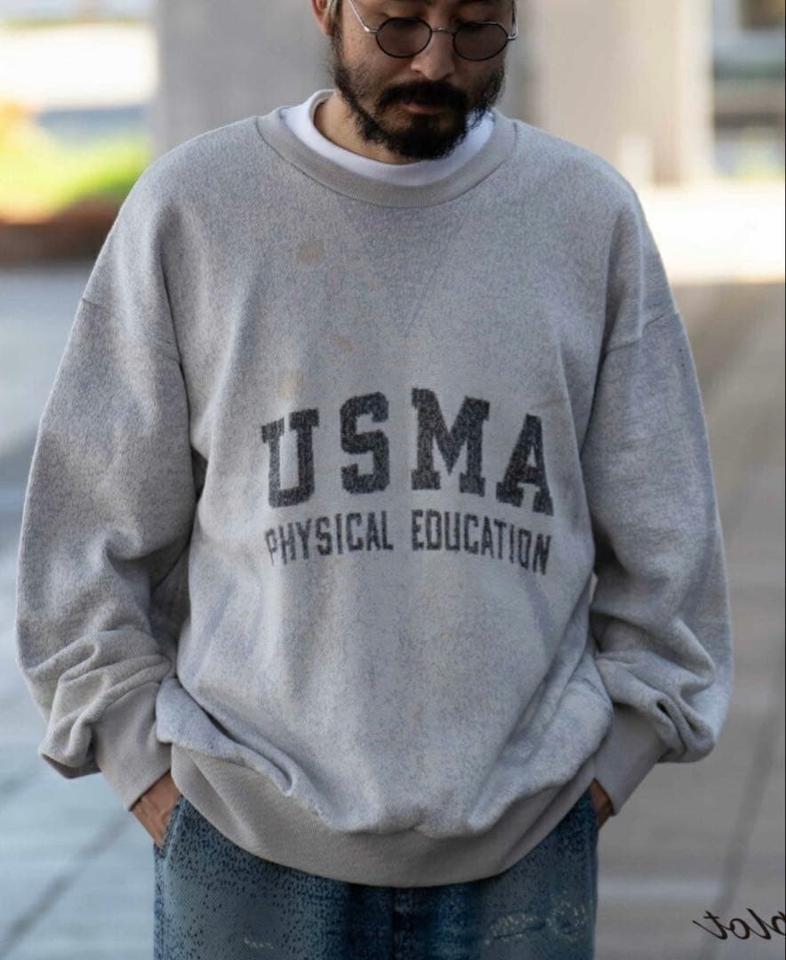 TOLQ/トルク　スウェット　USMA 転写　size4