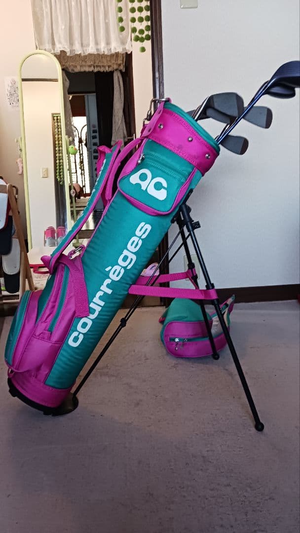 クレージュcourreges　レディース　ゴルフクラブセット　キャディバッグ付