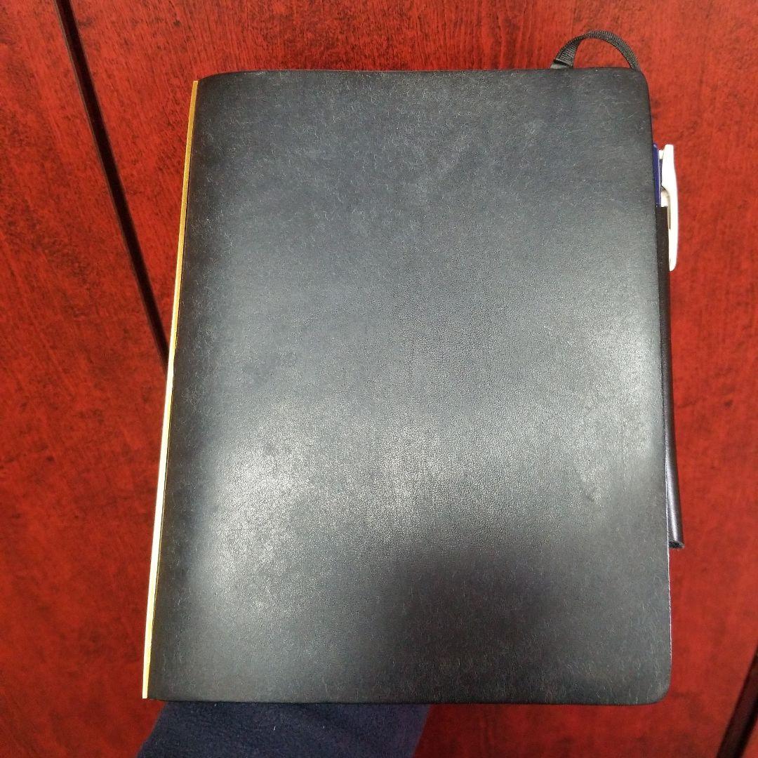 PLOTTERA プロッター A5 プエブロ ネイビー 金リング