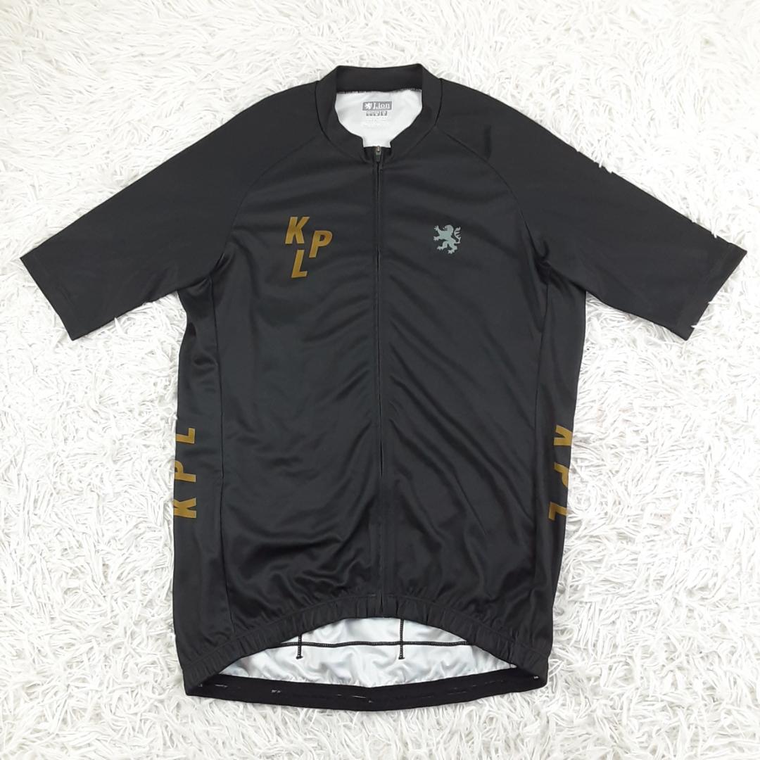 美品◎カペルミュール サイクルジャージ ブラック 黒 半袖 2点セット