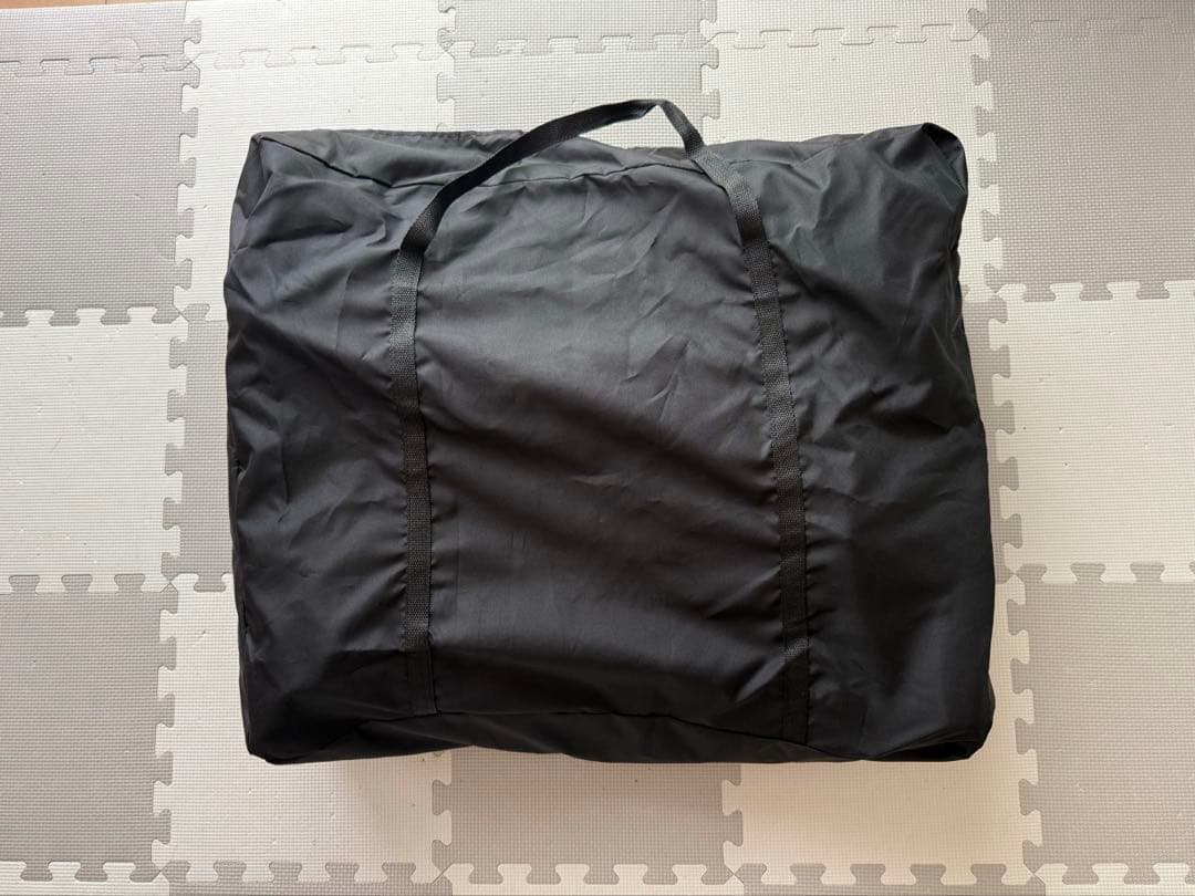 【美品】折りたたみベビーベッド コンパクト 持ち運び便利 出産準備