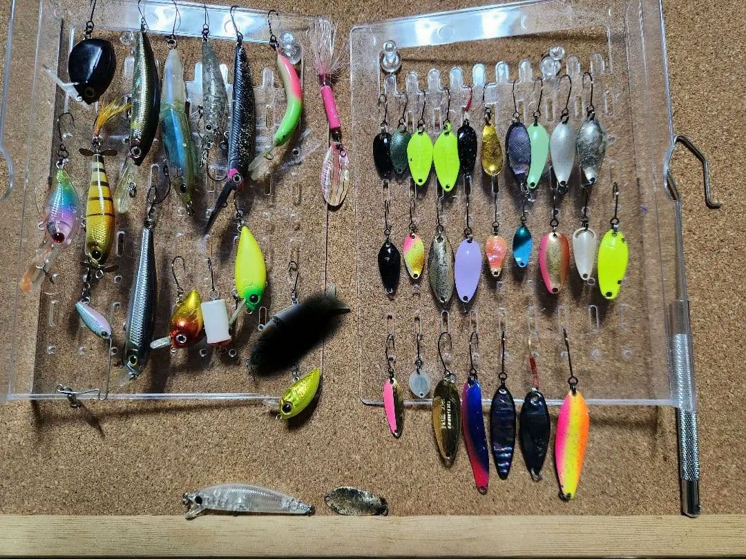 トラウト　スプーン　プラグ　セット