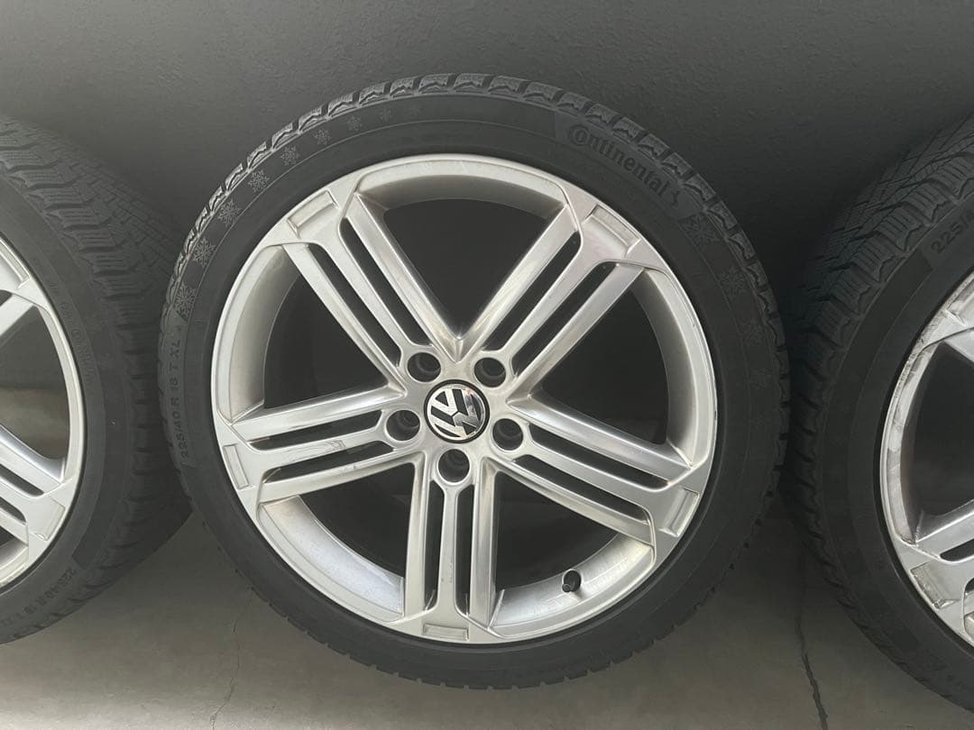 Volkswagen 225/40 R18 ホイールスタッドレスセット(2/4)