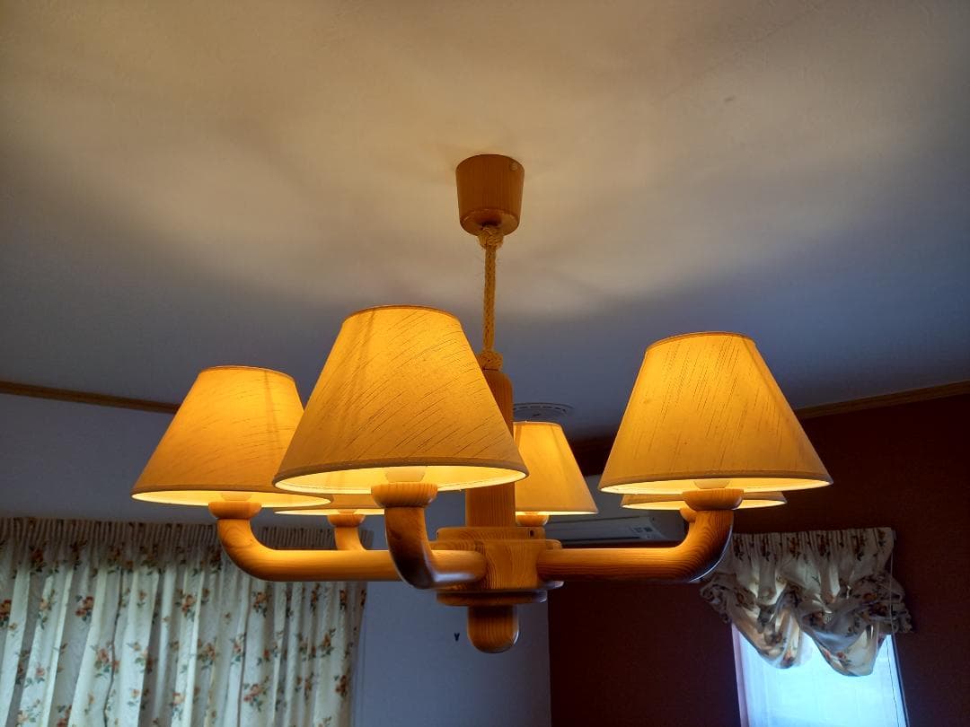 ODELIC OC04350 天然木 シャンデリア オーデリック