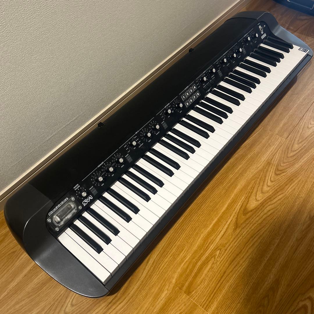 都内引き取り限定　KORG SV-1 73鍵 ペダル付　キャスターケース付き