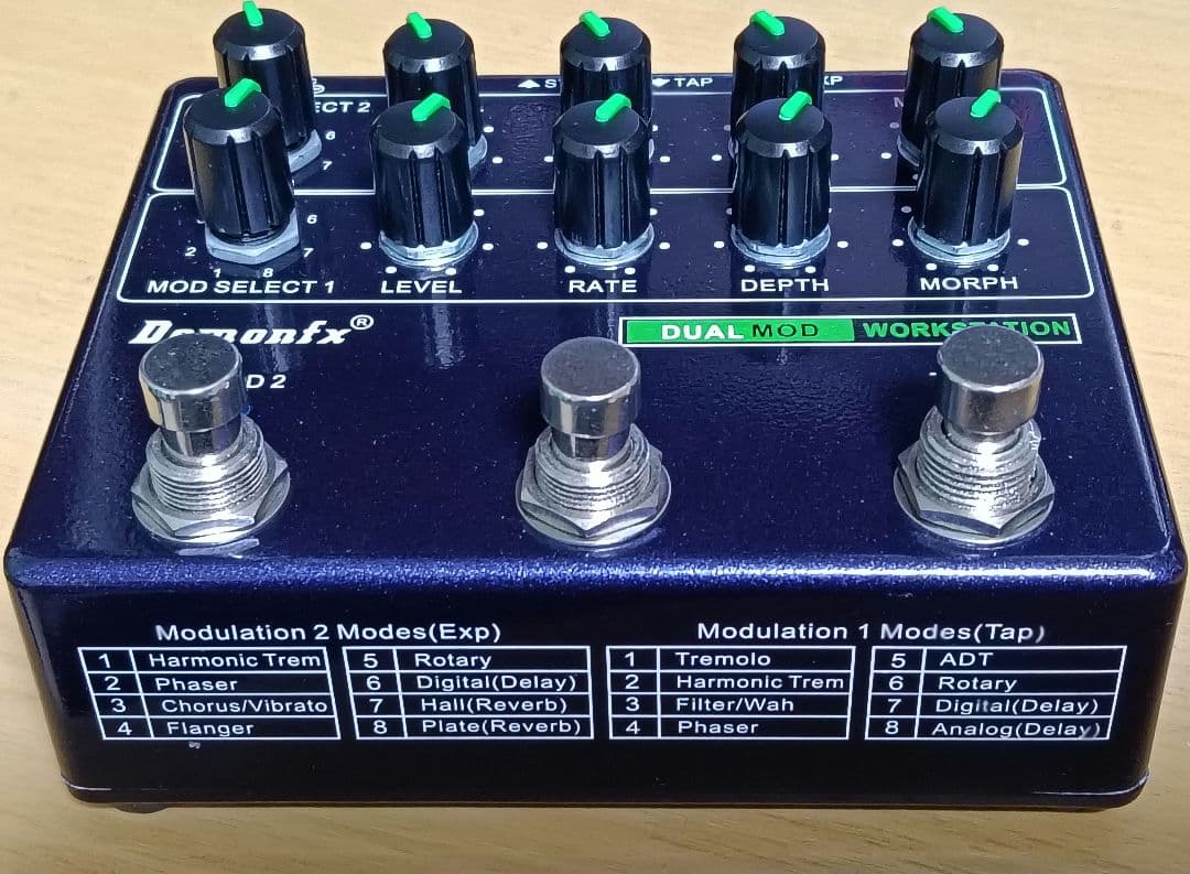 ギター Demonfx Dual Mod Workstation