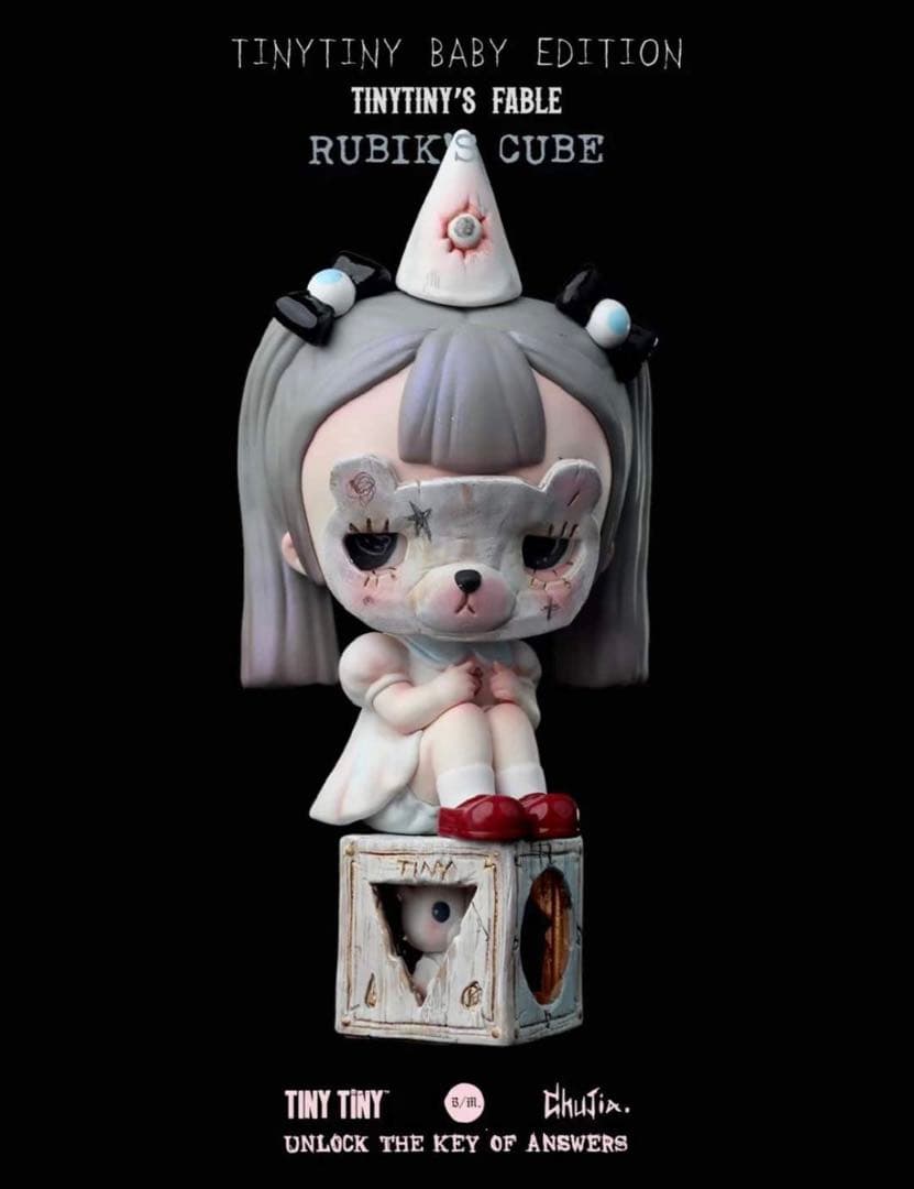 【北京PTS2025限定】TINYTINY Rubik's Cubeフィギュア