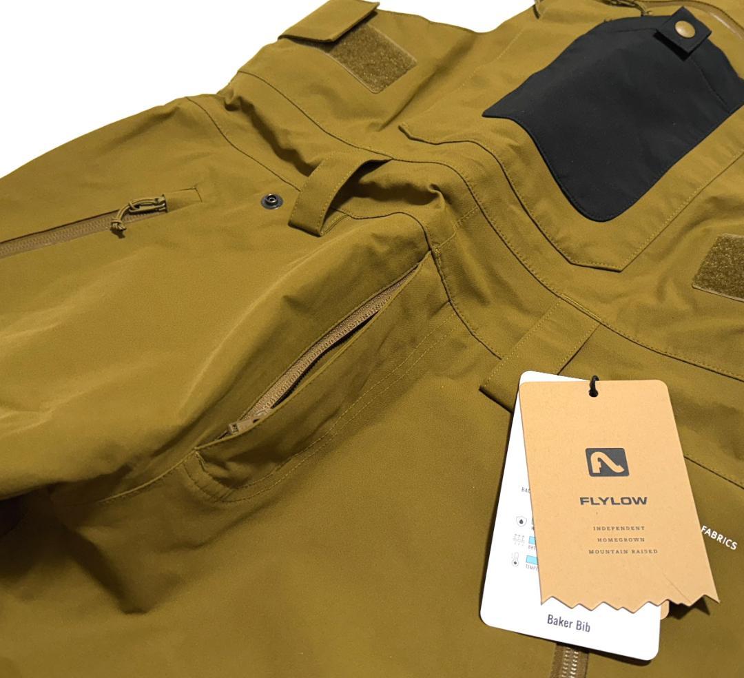 新品 Flylow Baker Bib スキー スノーボード ウェア US:S