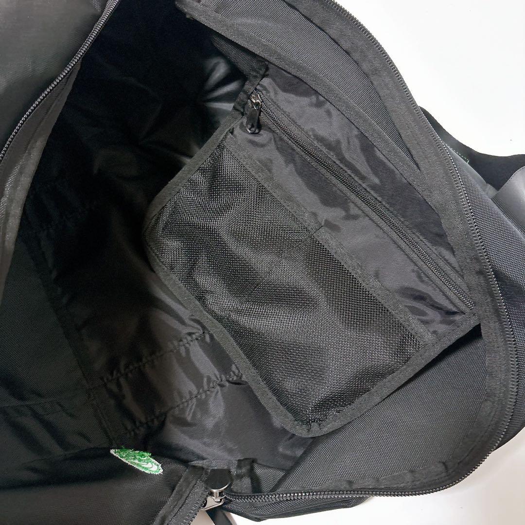 《美品》ビームスゴルフ ボストンバッグ ゴルフ シューズケース付き ブラック