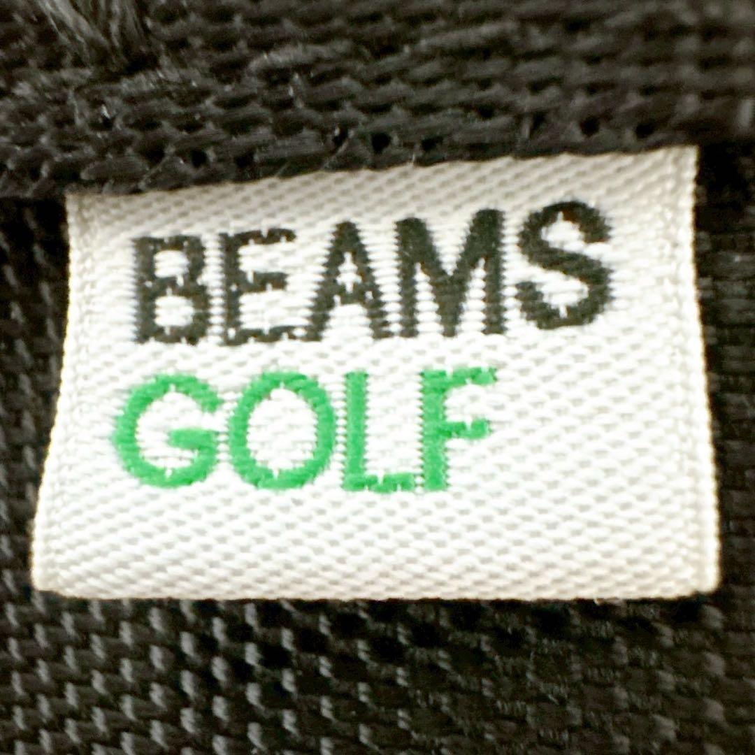 《美品》ビームスゴルフ ボストンバッグ ゴルフ シューズケース付き ブラック