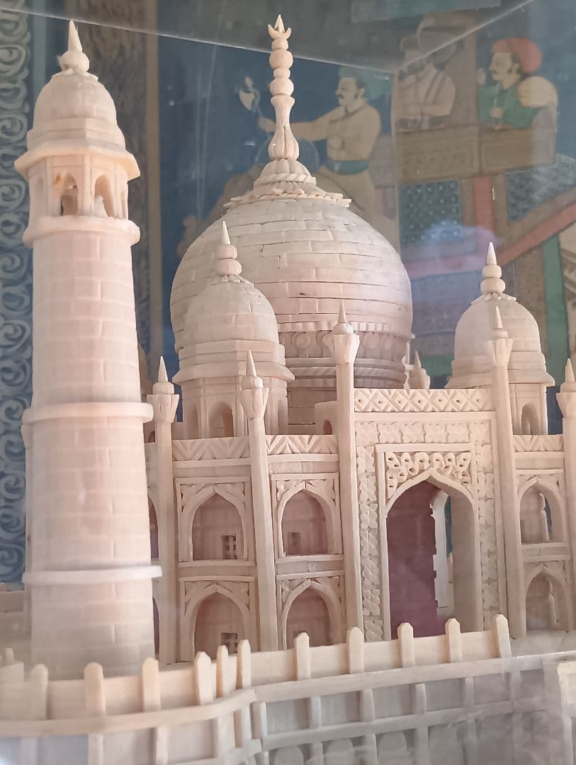 タージマハル TAJ MAHALオブジェ アンティーク　インド雑貨　模型