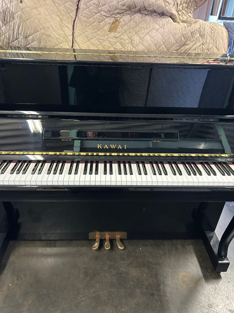 超価格、カワイ、DS5E、新品サイレント取付、Wハンマー、メッキピン、1台限り！