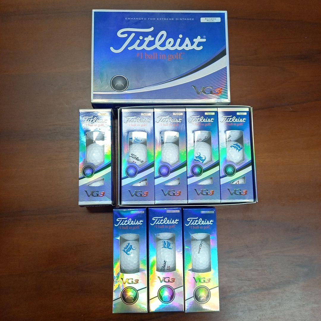 未使用品　Titleist　タイトリスト　VG3　ゴルフボール　24個