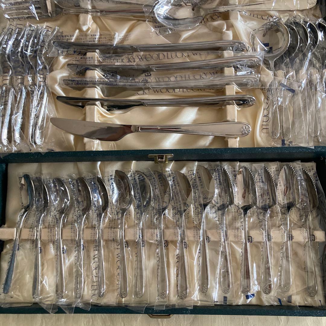 ラッキーウッド　カトラリーセット（マリエッタ）ディナーセット〈40本セット〉