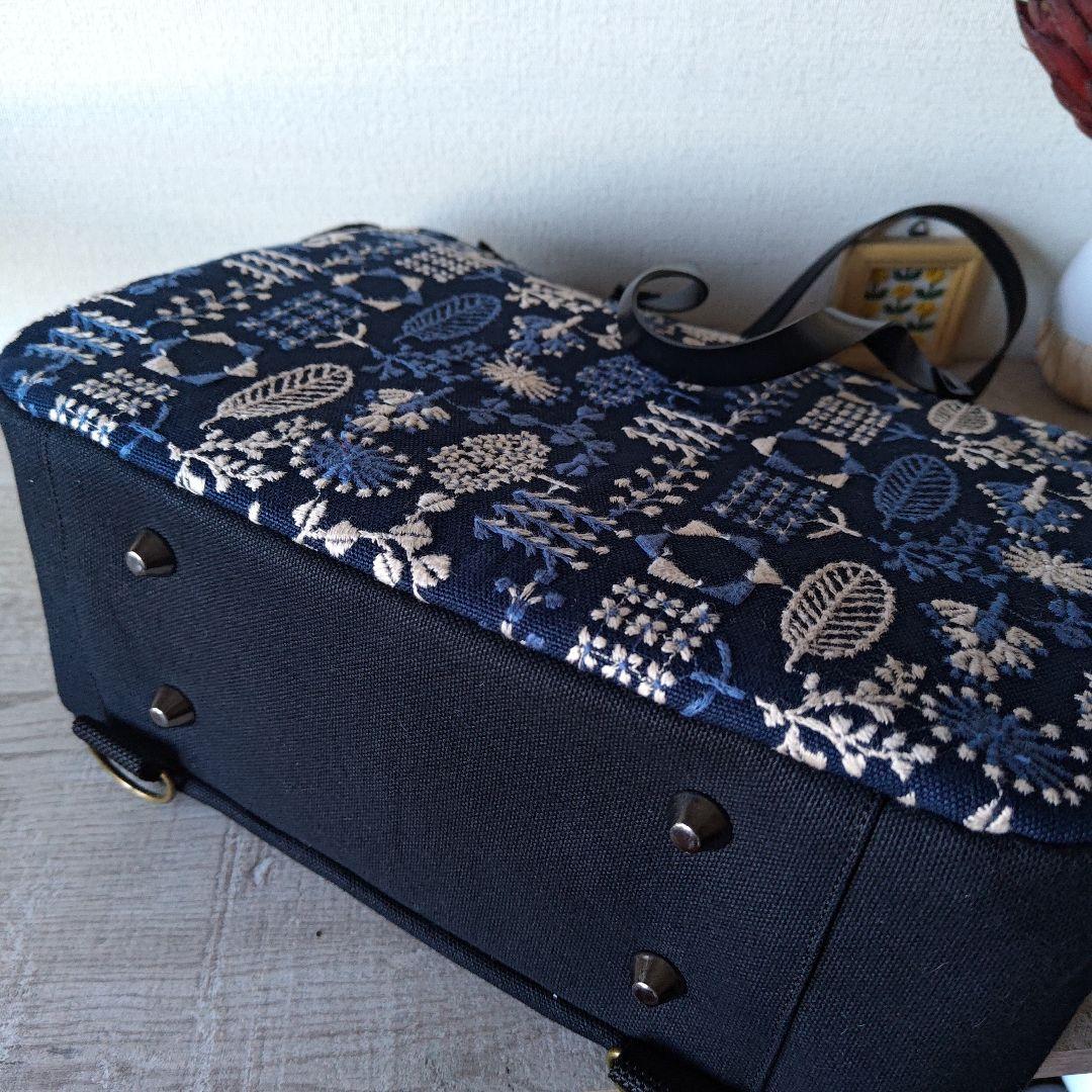 【maginko様】縦型がま口ショルダー　リュック ハンドメイド