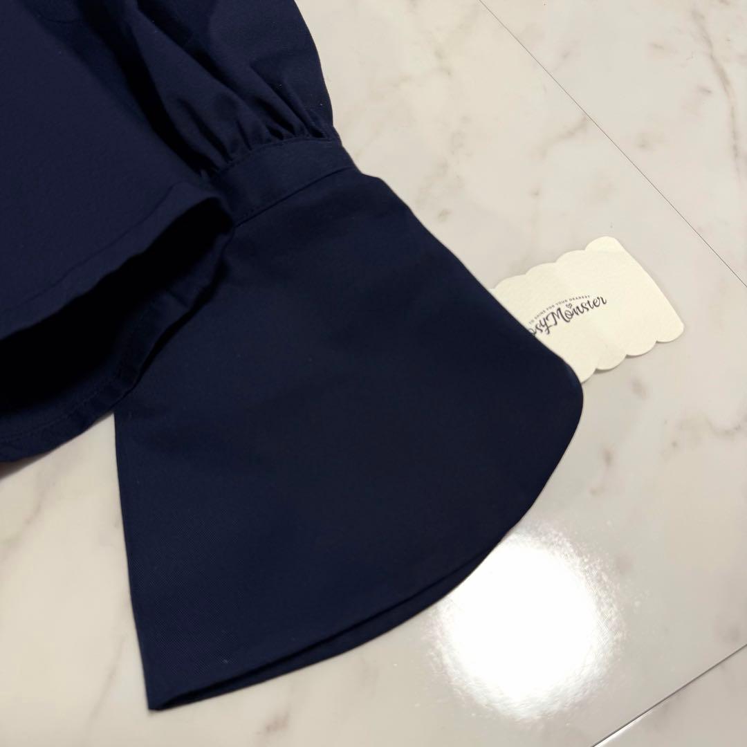 【新品タグ付き】ロージーモンスター クローバー エンブロイダリーカラー ブラウス