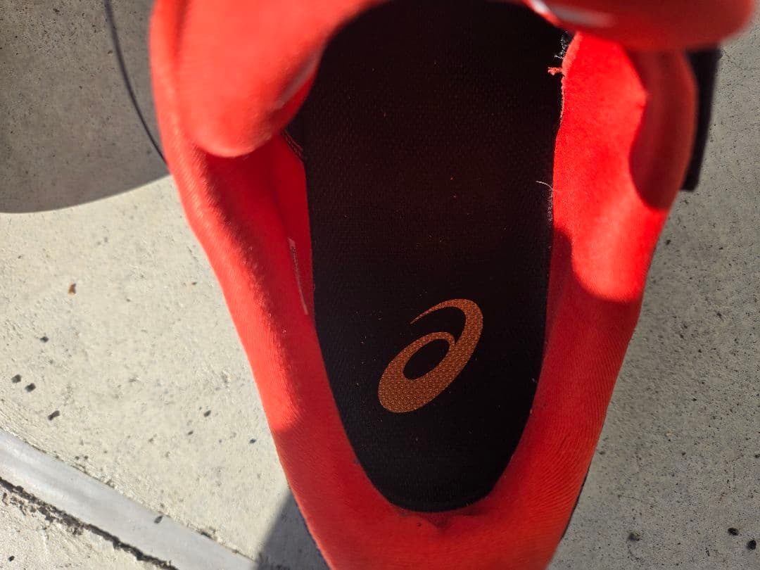 美品　アシックス　安全靴　ウィンジョブ CP307 BOA 紺金　27.0cm