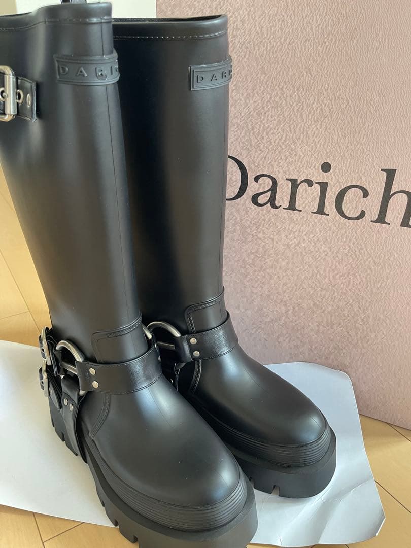 Darich ブラック 長靴・レインブーツ　ダーリッチ