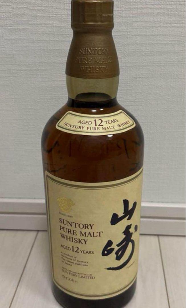 未開封　古酒　サントリー　山﨑　ウイスキー 12年　750ml