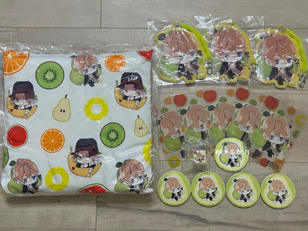 DIABOLIK LOVERS フルーツくじ 缶バッジ 逆巻シュウ まとめ売り