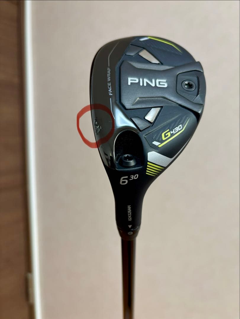 希少　PING G430 6番ユーティリティ　※レフティ