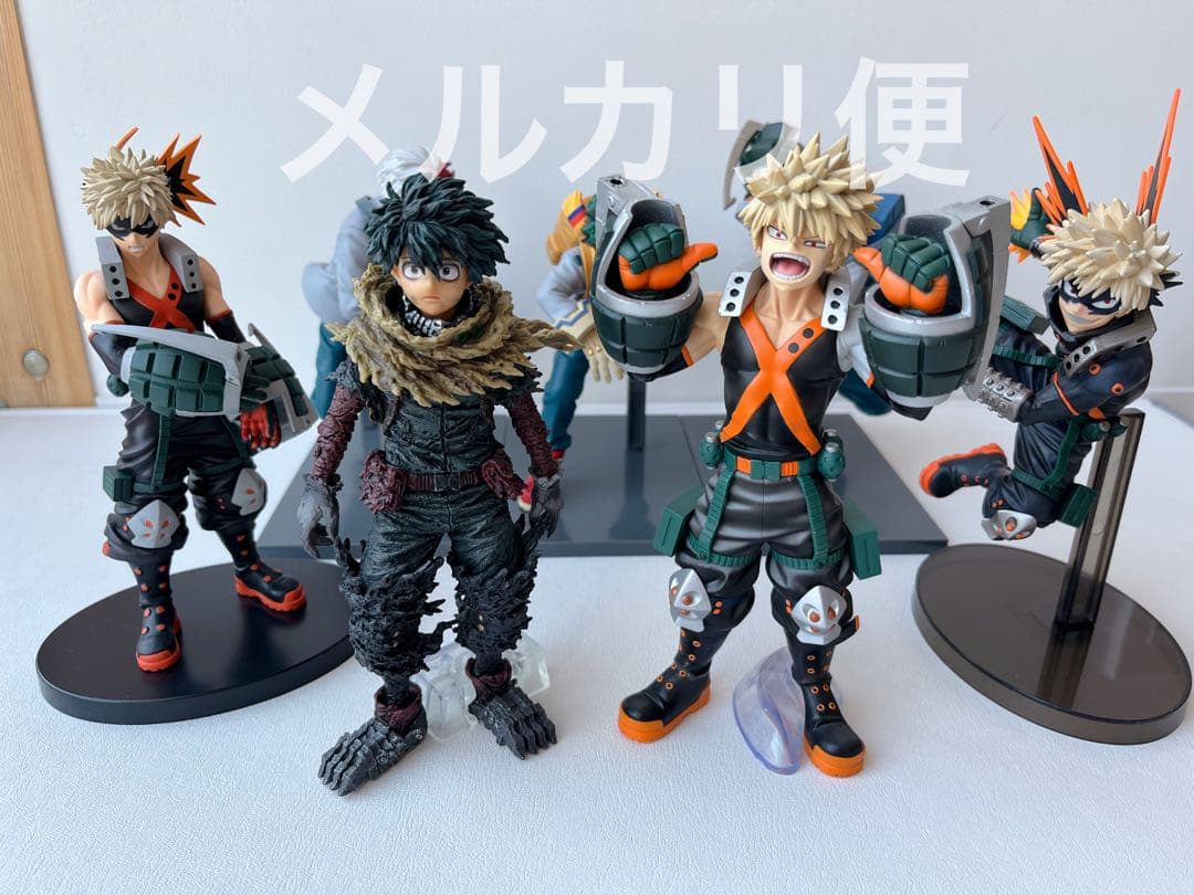 ヒロアカ　フィギュア　まとめ売り　爆豪勝己　緑谷出久　轟焦凍