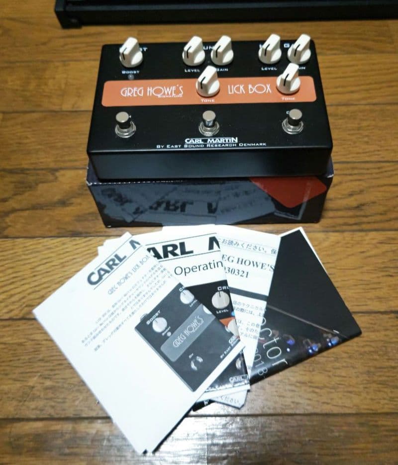 ギター CARL MARTIN GREG HOWE'S LICK BOX