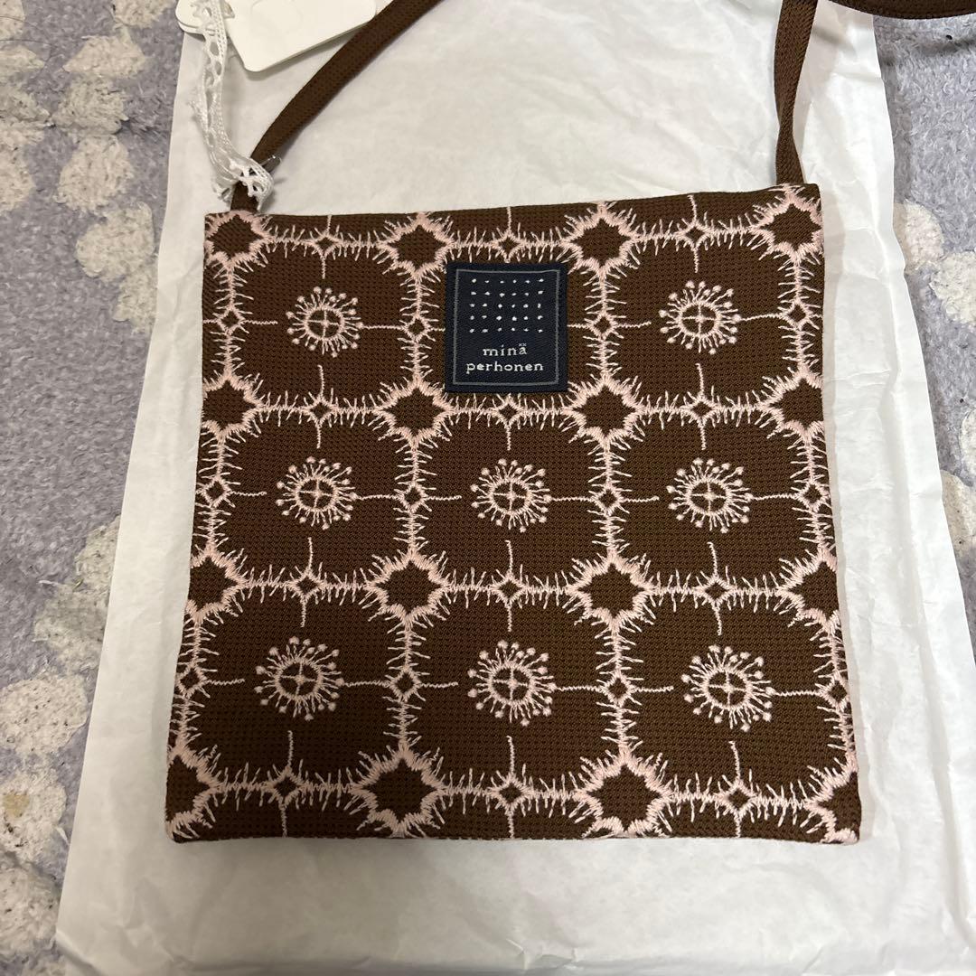 ミナペルホネン★アネモネ★ポケットバッグ