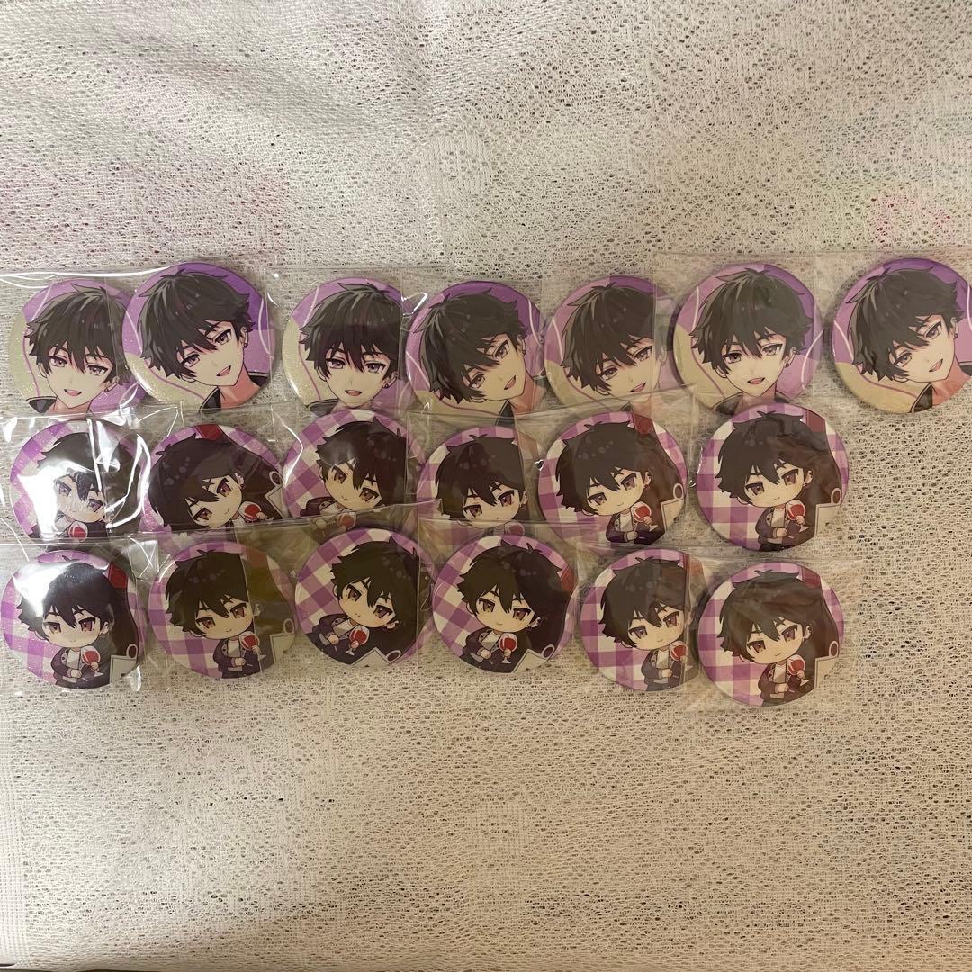 にじさんじ 酒寄颯馬 half Anniversary 缶バッジ