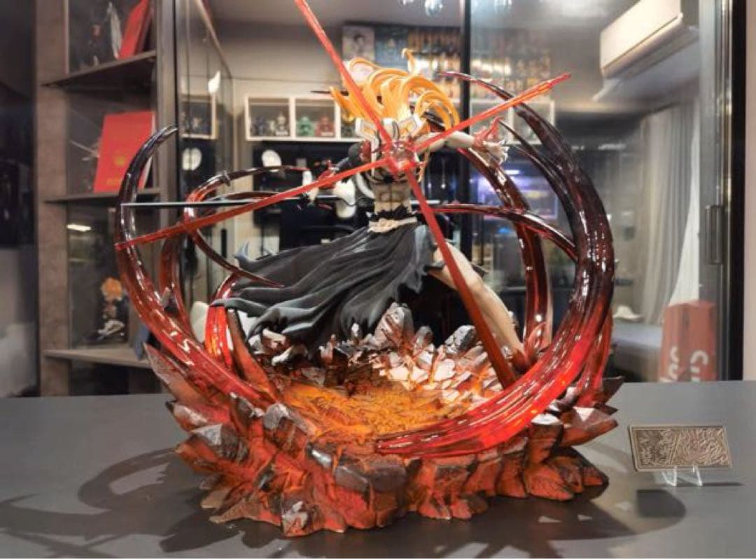 BLEACH 黒崎一護 ガレージキット ガレキ スタチュー④⑨X