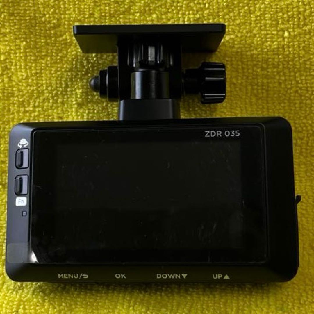 【美品】コムテックドライブレコーダーZDR035 駐車監視ケーブル付き