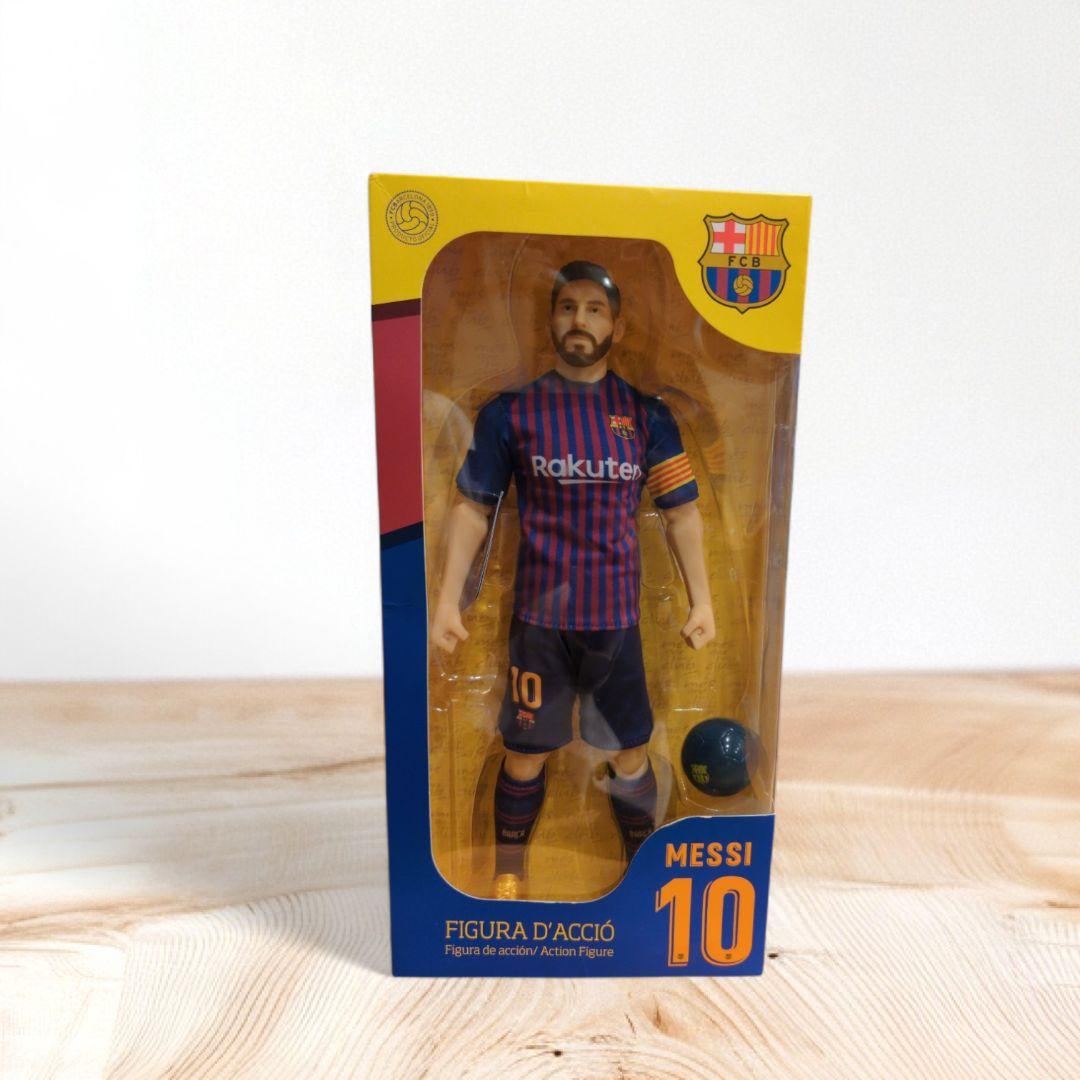 【新品未使用】FCバルセロナ 公式　　メッシ　アクションフィギュア