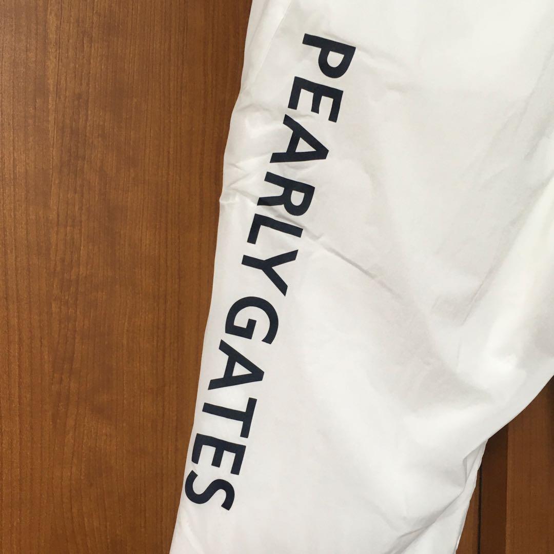 美品　パーリーゲイツ　ストレッチパンツ　０　防寒　白黒　pearly gates