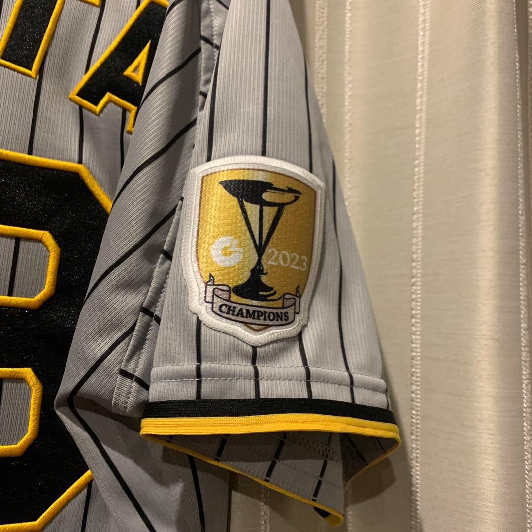 専用 ミズノプロ 阪神タイガース ビジターユニフォーム #38 小幡