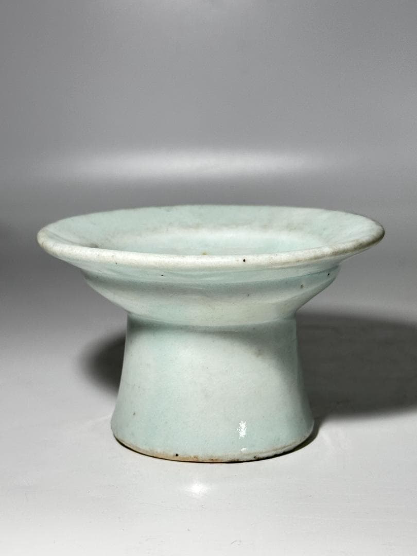 李朝　白磁　杯　茶托　古物　骨董