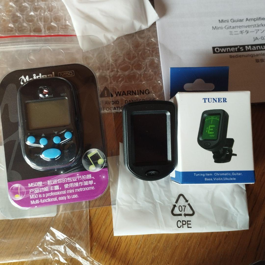新品 ソフトケース・アンプ・チューナー・メトロノームetc.